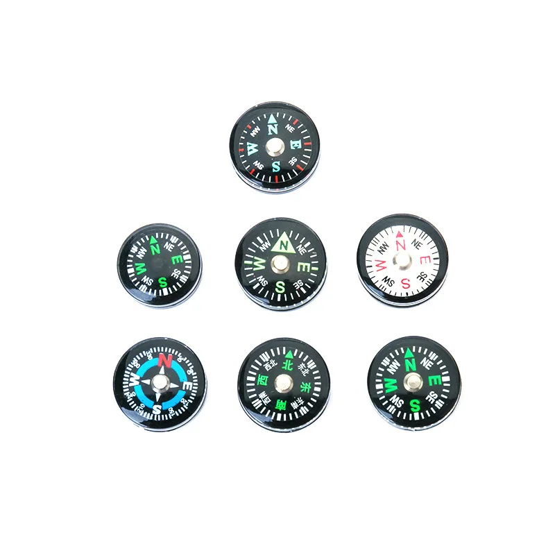 Outdoor Camping Hunting Brass Luminous Compass Travel Hiking Golden Metal Pocket Compass Style for Kids Survival Compass