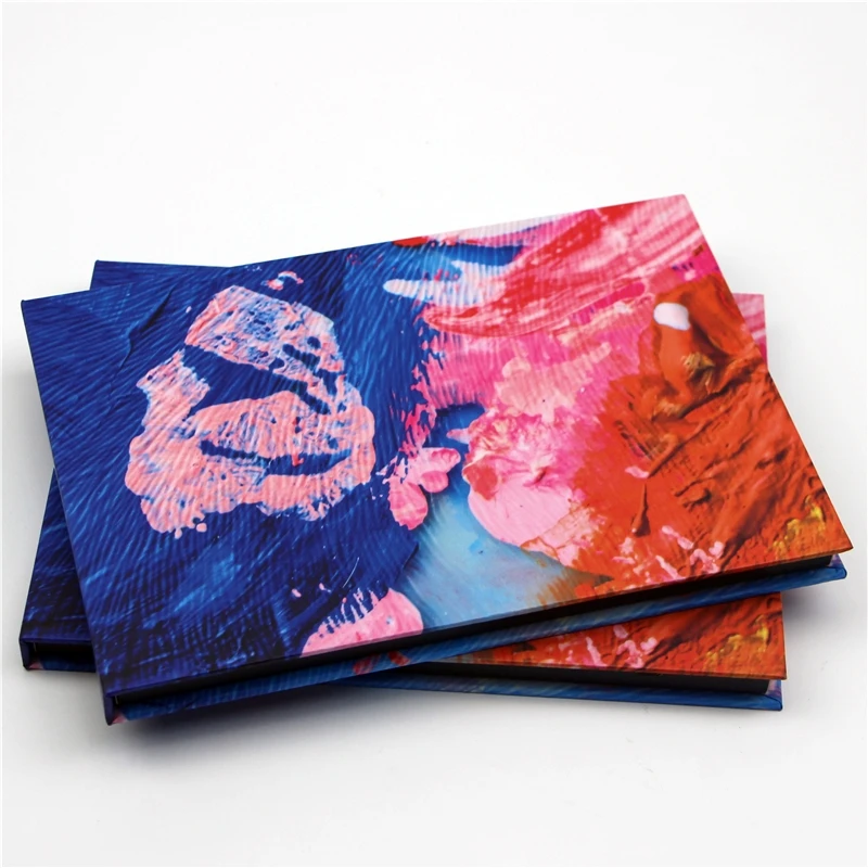 Popular custom greeting Oil painting cards printing lcd gift screen video brochure 7 inch business card music book