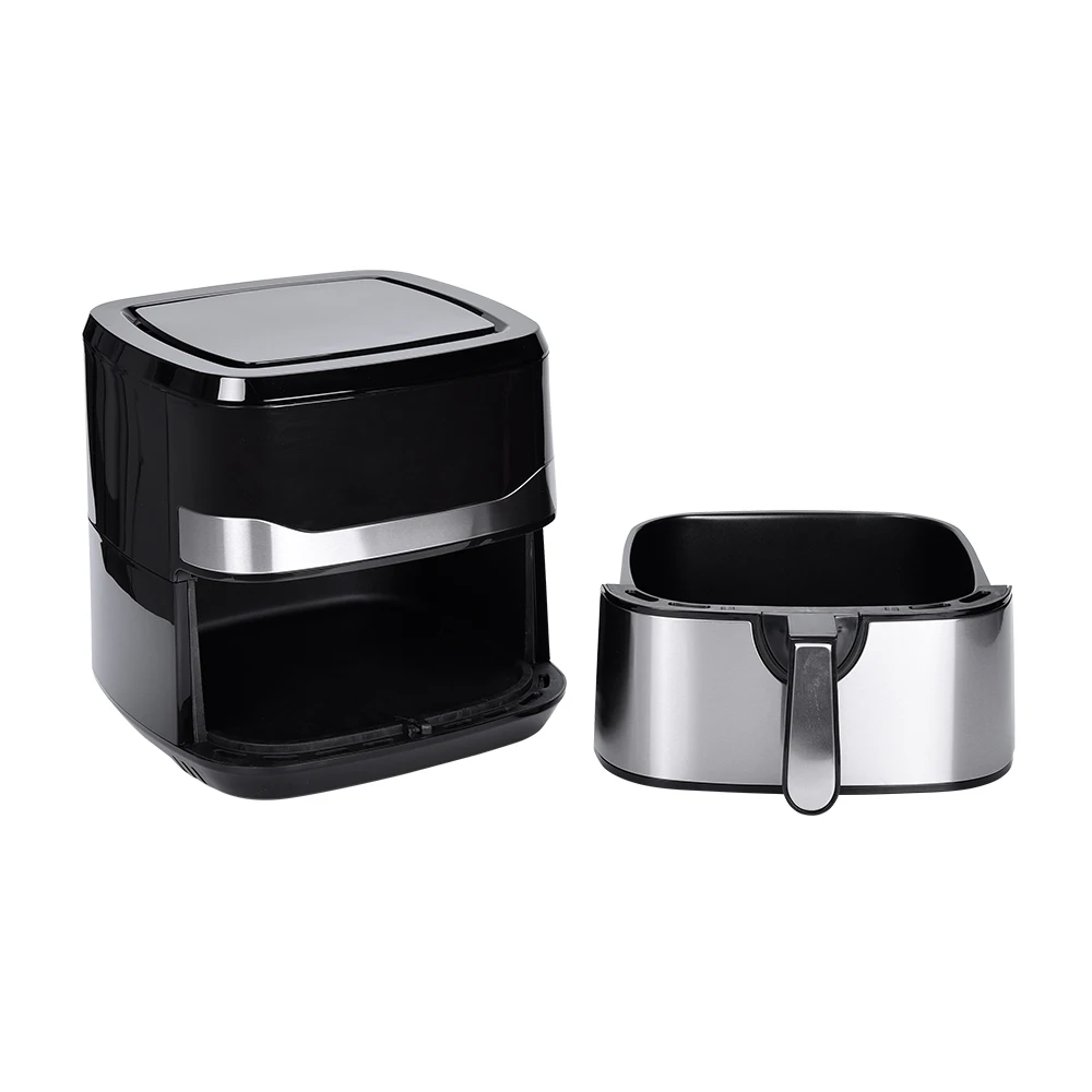 Fryer Oil Free 7.5l 1800w Oven Commercial Digital Home Use Touch Screen Stainless Steel Air Fryer