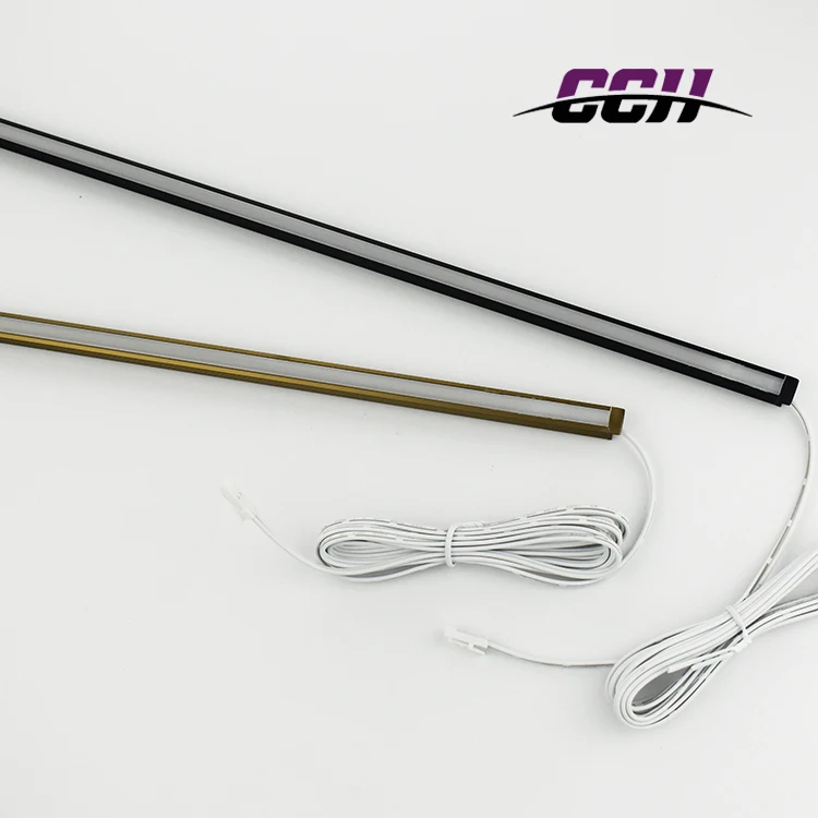 LED Aluminum Profile Lights LED Built in Ressesed Lighting for Kitchen Cabinet Sensor Induction Slot Lighting Strips