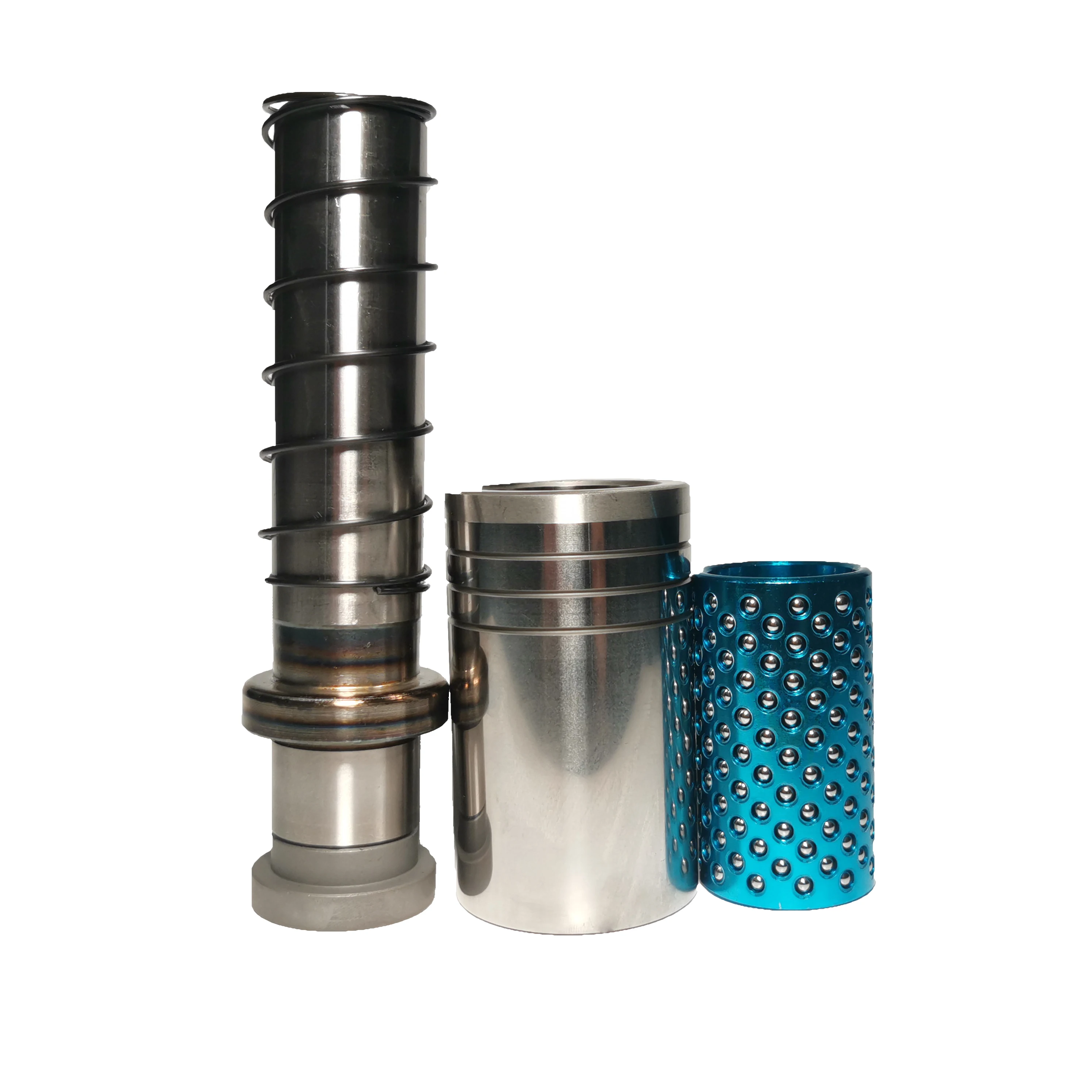 In Stock Both Sided Tapped  Discharge Plate  Fixed Type Double Thread  Removable Cross  Pins Guide Post