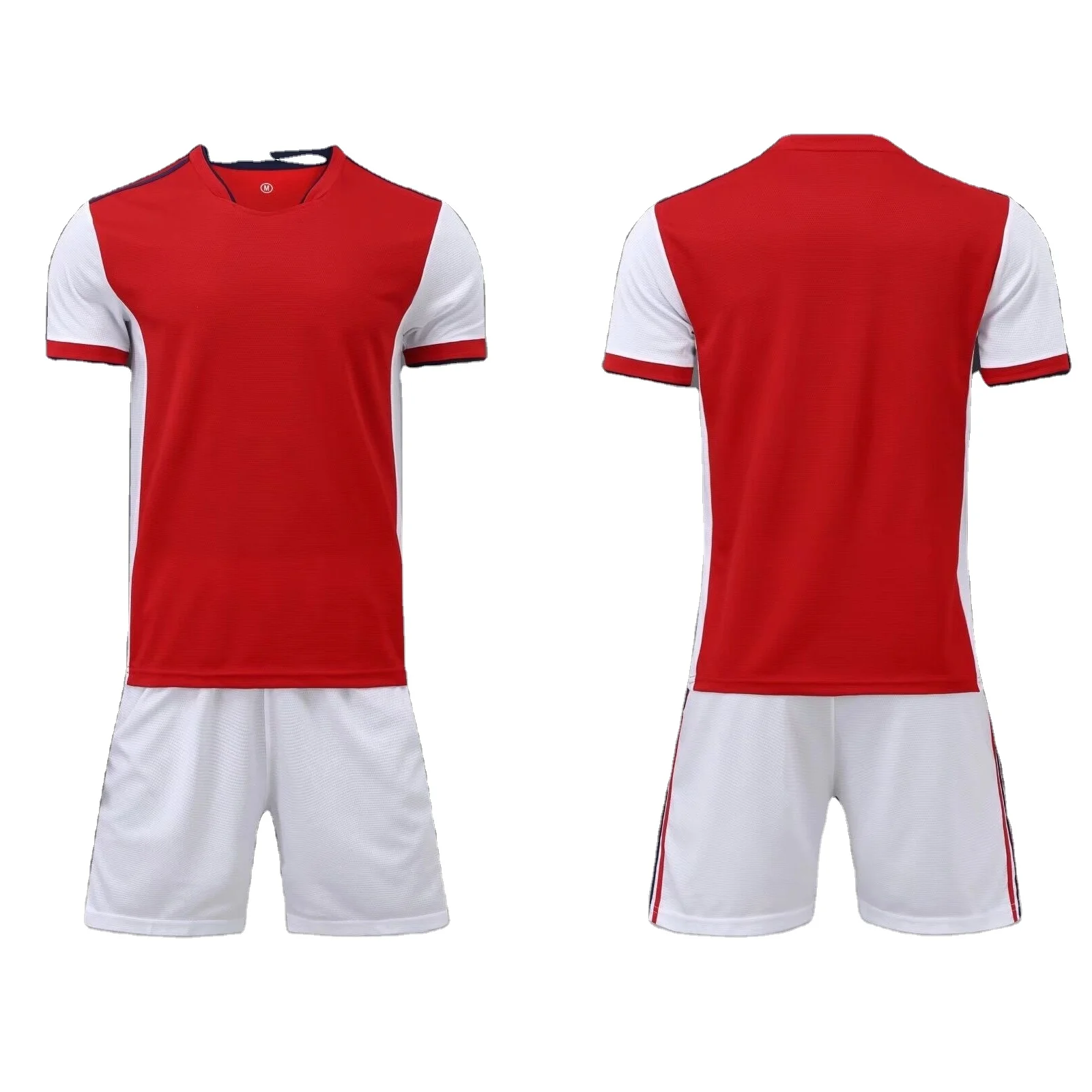 2021 Thai Quality Custom United Soccer Jersey Sublimation plain Soccer Jersey Set