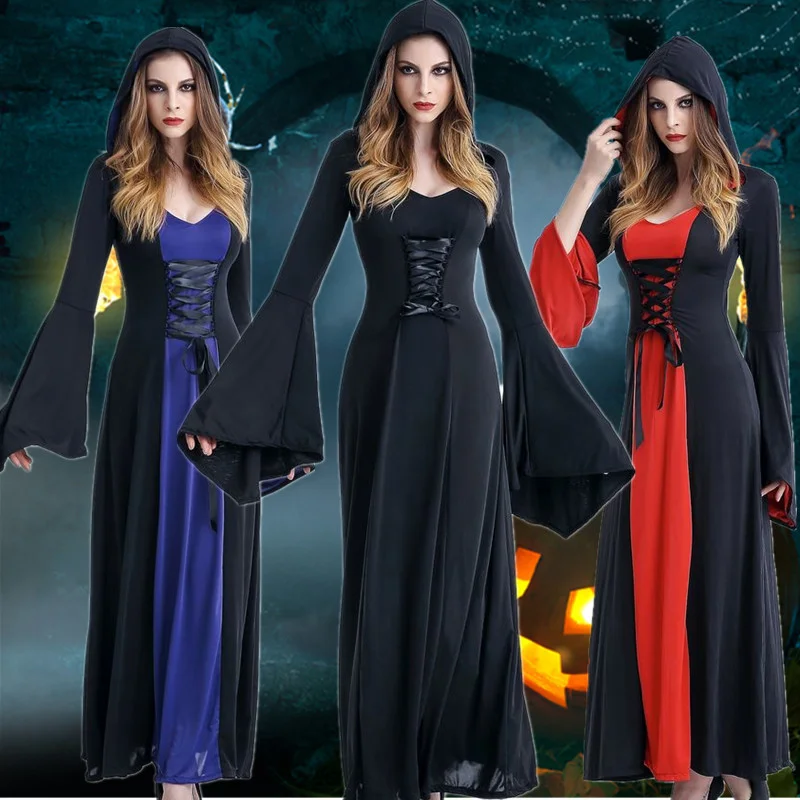 Halloween Vampire Demon Costume Death Ghost  Fancy Dress  Party Costume Performance Vampire Dress Costume for women