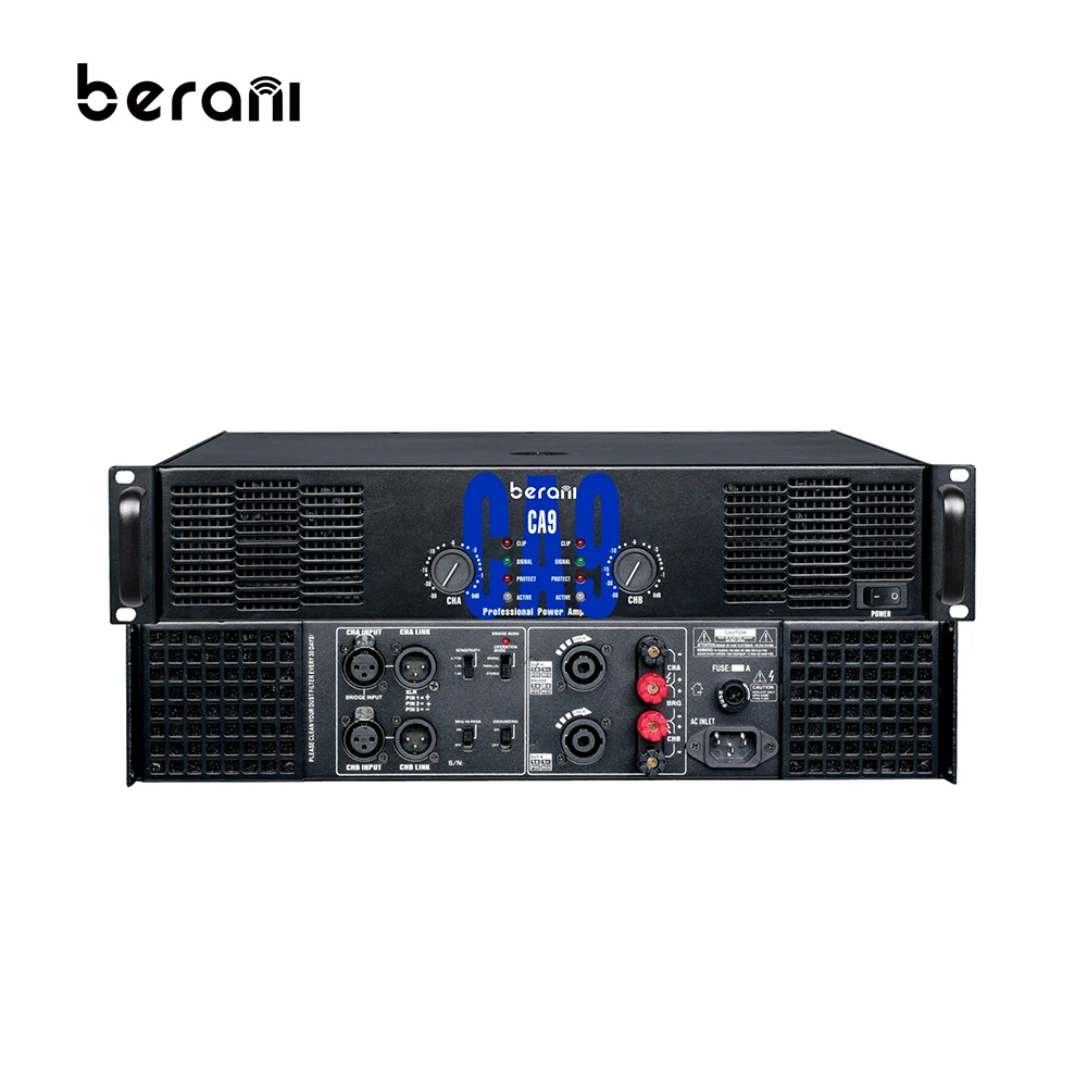 Berani CA9 professional power amplifier audio power amplifiers
