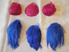 Eco friendly DIY Curly Feather Pads Colorful Rooster Chicken Feather cushion inserts Pad For Hat Decoration