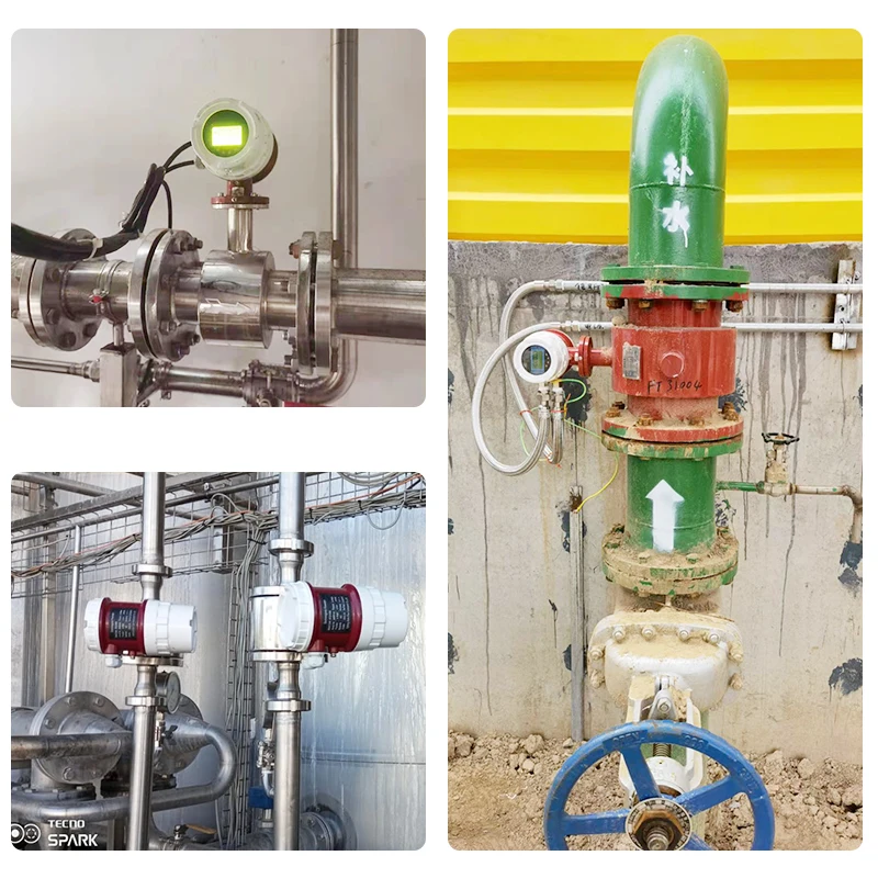 Good Price DN400 Pipe Clamp Flow Meter For Water/Electromagnetic Flow Meter Manufacturer