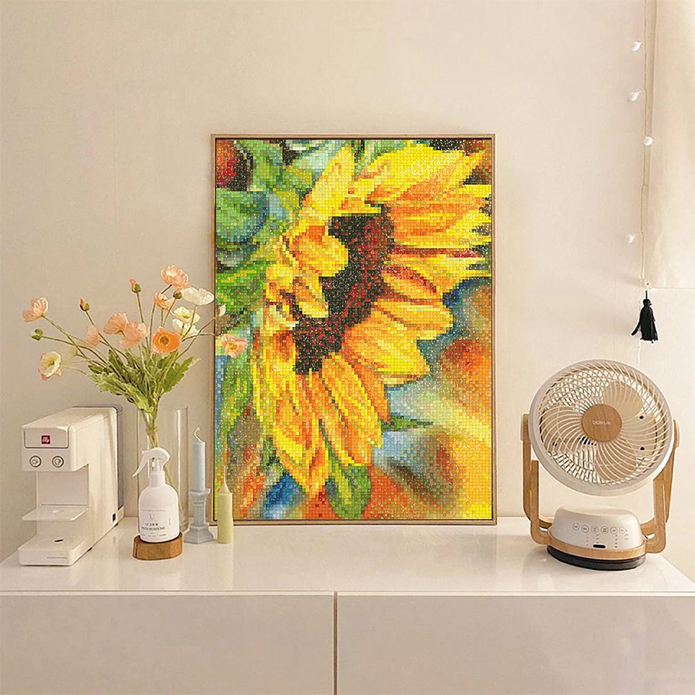 5D Full Drill  Wholesale DIY Diamond Mosaic All kind of Flower Kit For Home Decor Diamond Painting diamond Kits