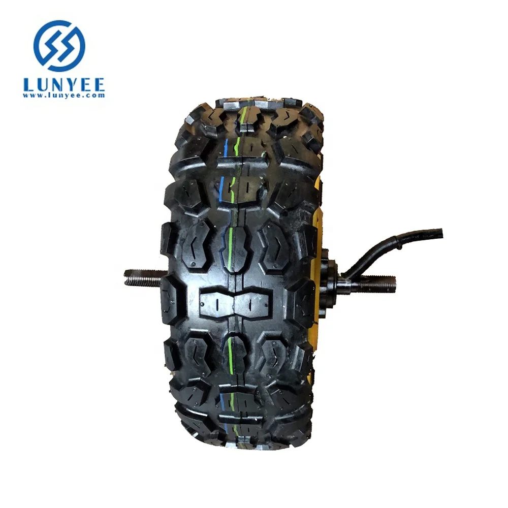 60V 3000W Gold color 65km/h 11inch Scooter hub Motor