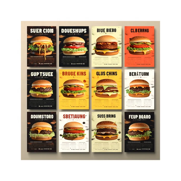 Make milk tea shop barbecue menu recipe A4 price list A3 plastic menu price