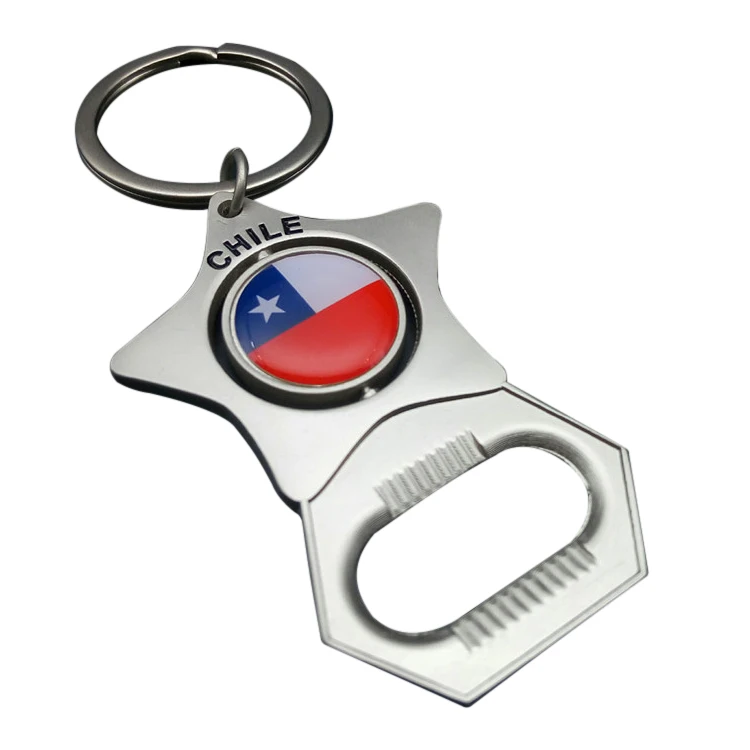 Металлический эмалированный брелок