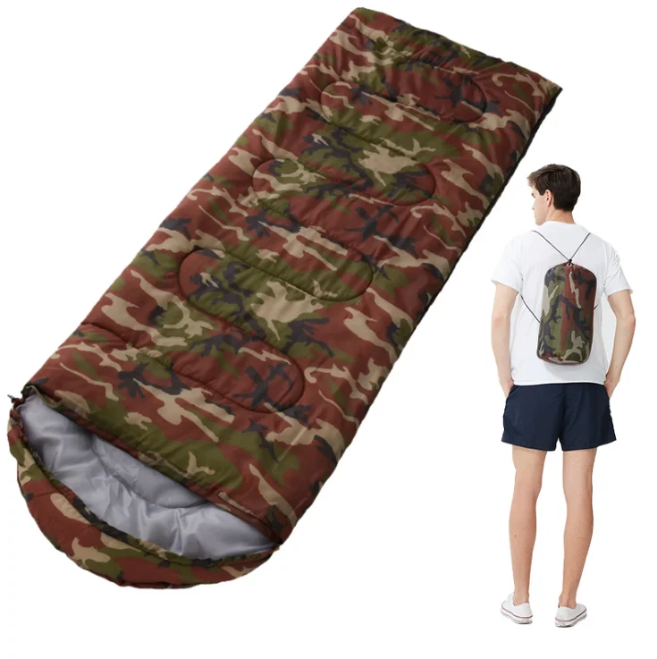 Adult Outdoor camping Sleeping Bag Ultralight Camping Waterproof Sleeping Bags Thickened winter warm sleeping bag (1600349542140)