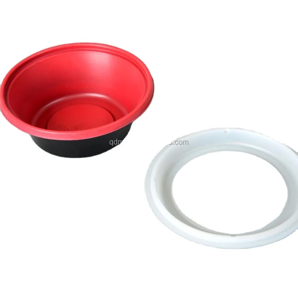 2021 Manufacture Round CPET /PP Disposable Blister Plastic Sushi Tray for Soup Bento Container with  Lid