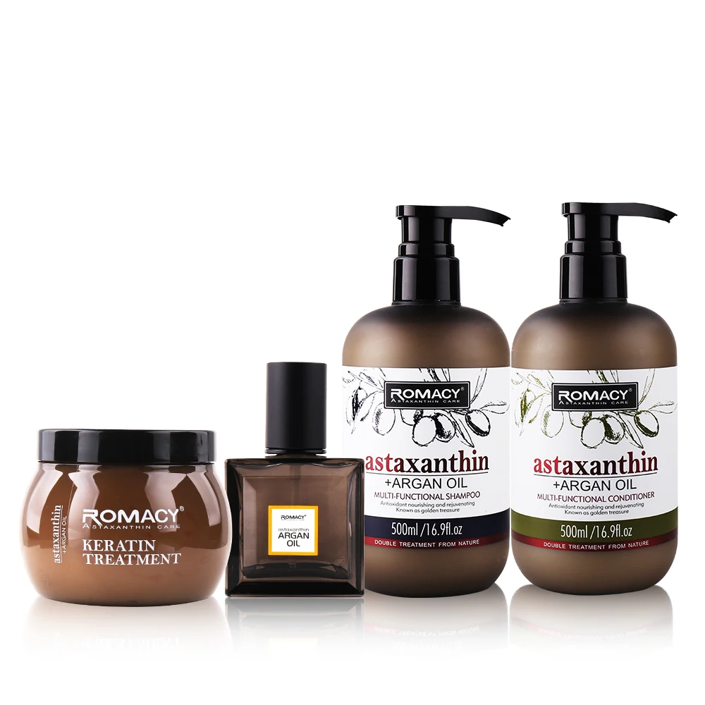 Private Label Natural Organic Best Hair Oil Moisture Hair Repair Curly Collagen Hair Mask Argan Oil Shampoo And Conditioner Set