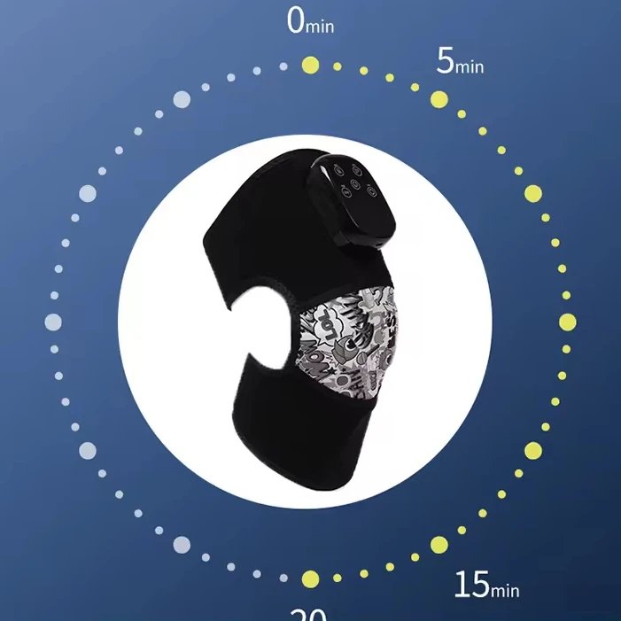 Infrared Pain Relieve Arthritis Joint Treatment Machine Electric Therapy Hot Compress Kneading Shiatsu Knee Massager With Heat