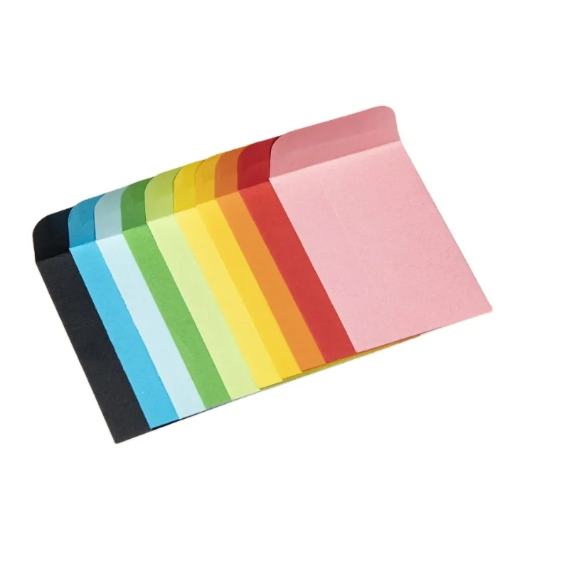 Small Coin Envelopes Self Adhesive Mini Parts colorful Envelopes for Coin Seed Stamps or Small Parts 2 25 X 3.5 Inch
