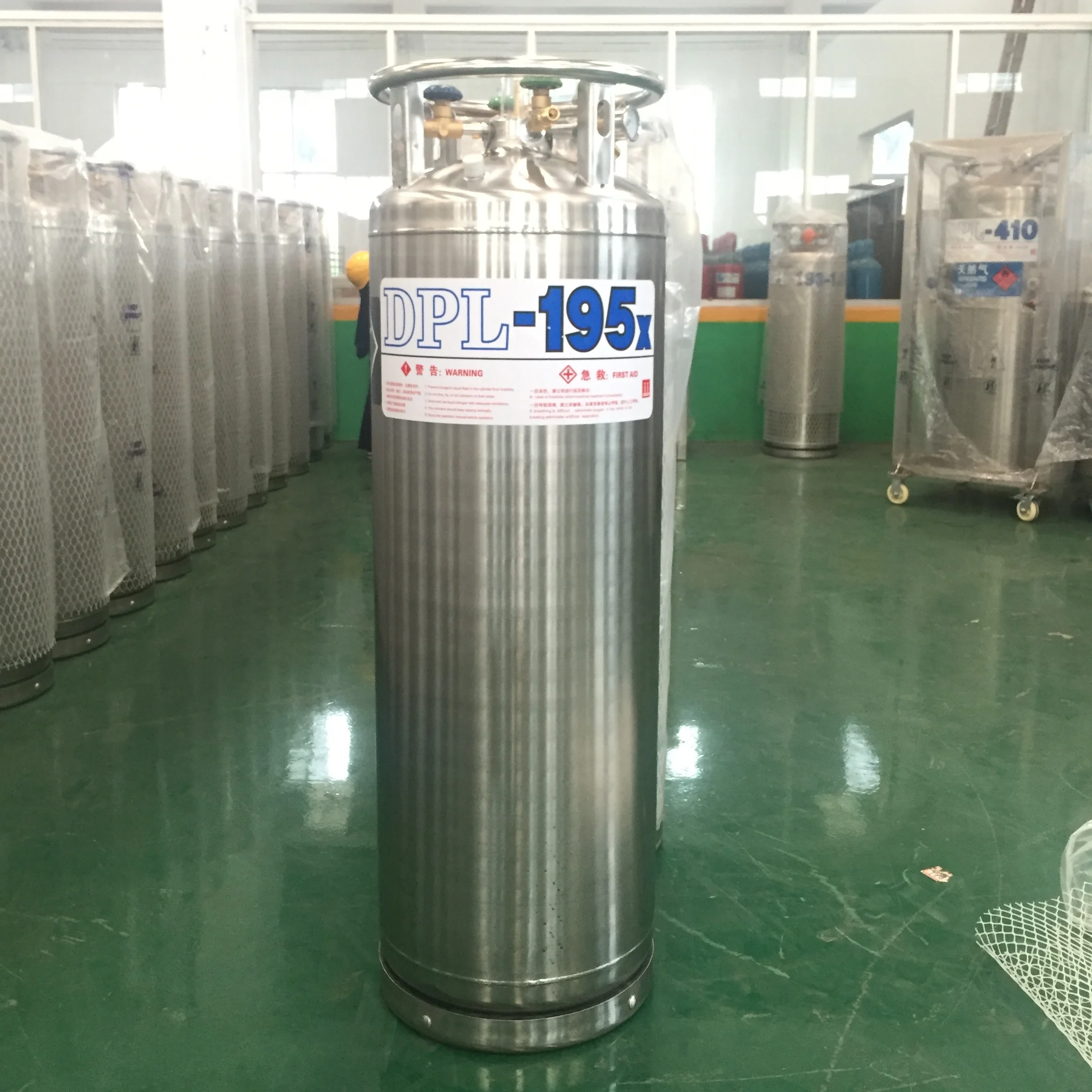 Криогенный резервуар из нержавеющей стали размера для жидкости Co2 O2 N2 аргон