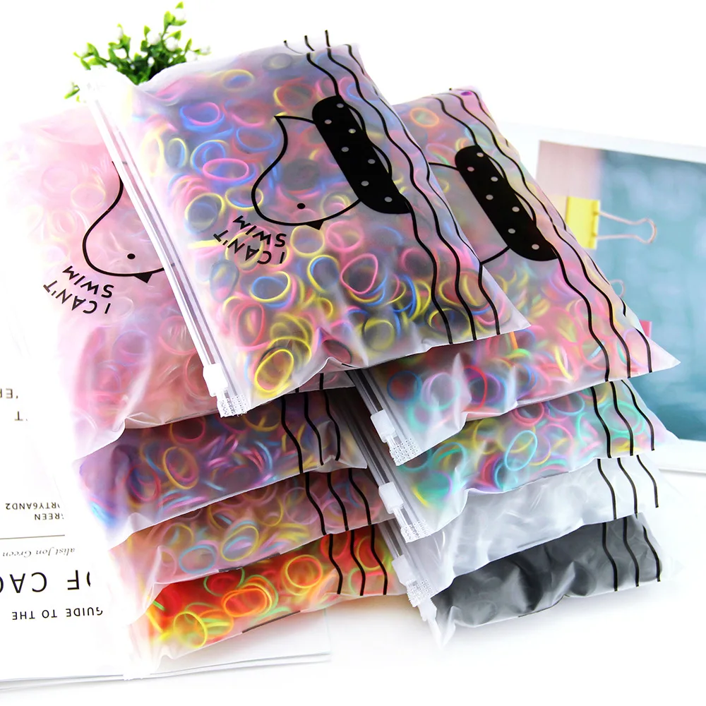 Детская цветная одноразовая маленькая резинка для детей дошкольного возраста резинка для волос аксессуары для волос Детские резинки