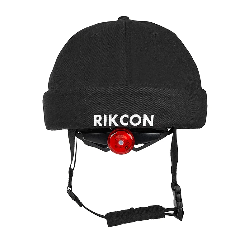 Lightweight Foldable EPP Helmet with LED Light Chic Cap Beanie Chapka Style for Bike Surfing Skate-Multi-Use Bucket Helmets