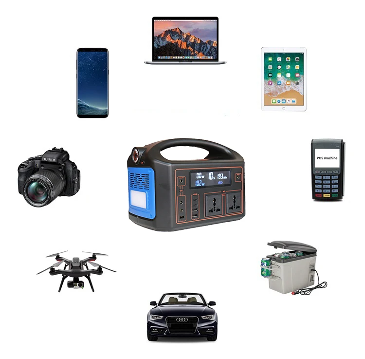 Volpower P320 AC Outlet portable power Pack AC Solar laptop power bank 100000mah with 20v 19v 12v 16.5v 24v