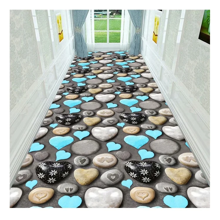 custom color anti slip polypropylene mat carpets for living room