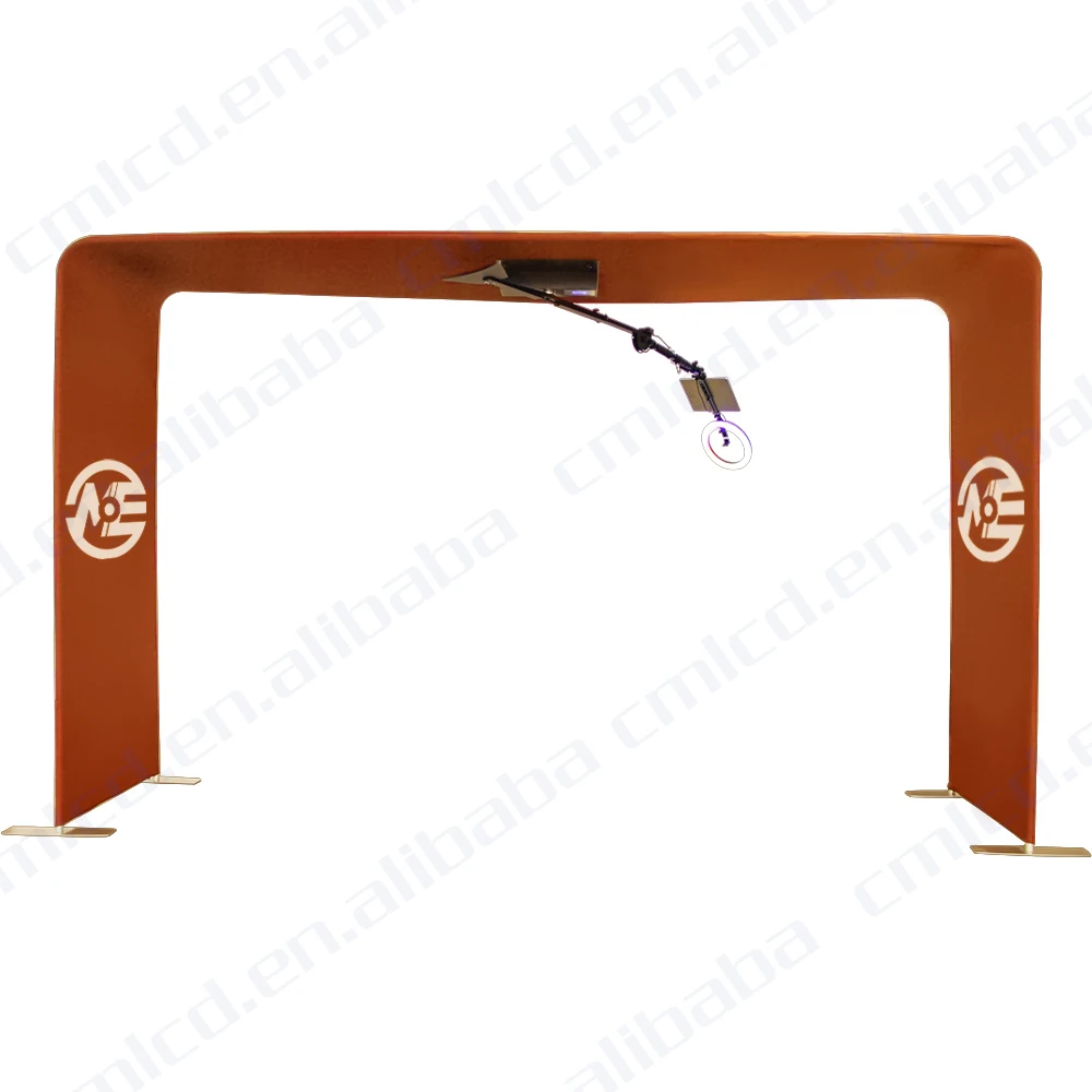2024 Fashion Popular Overhead 360 photo booth Video Camera Portable Machine Sky 360 Camera Video Exhibition Booth
