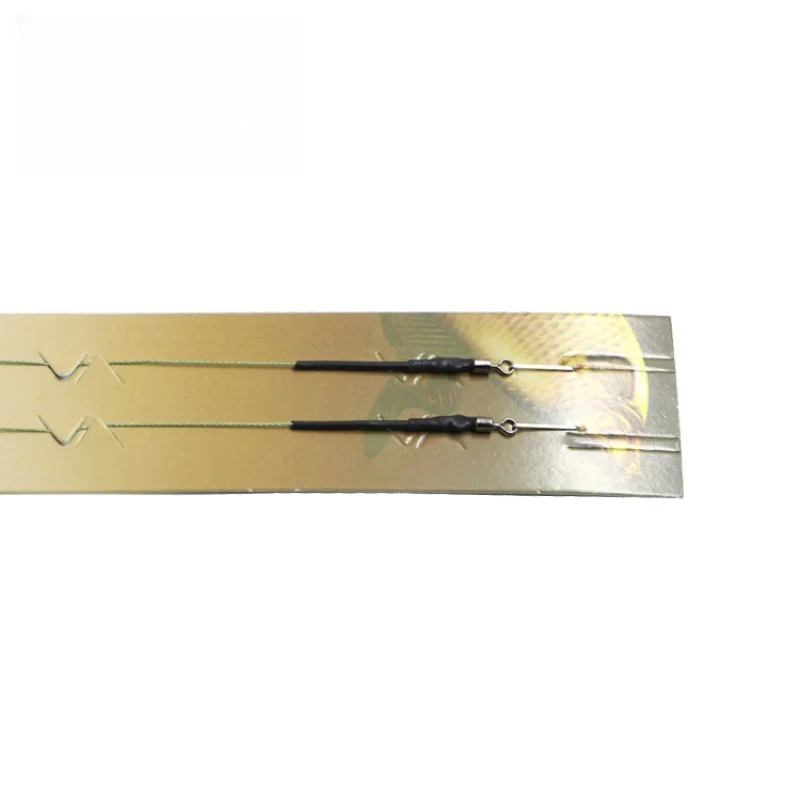 China Supplier Fishing Tackle Gear Carp Fishing Hair Rigs Carp Hook Line With Stopper Rigs