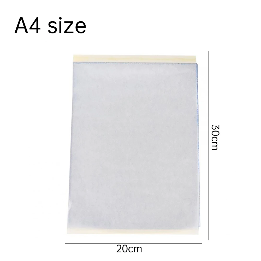 Custom A4 Size 15 Sheets/Box Thermal Tattoo Stencil Transfer Paper Copy Cheaper Spirit Copier Paper For Tattoo Beginner Artist