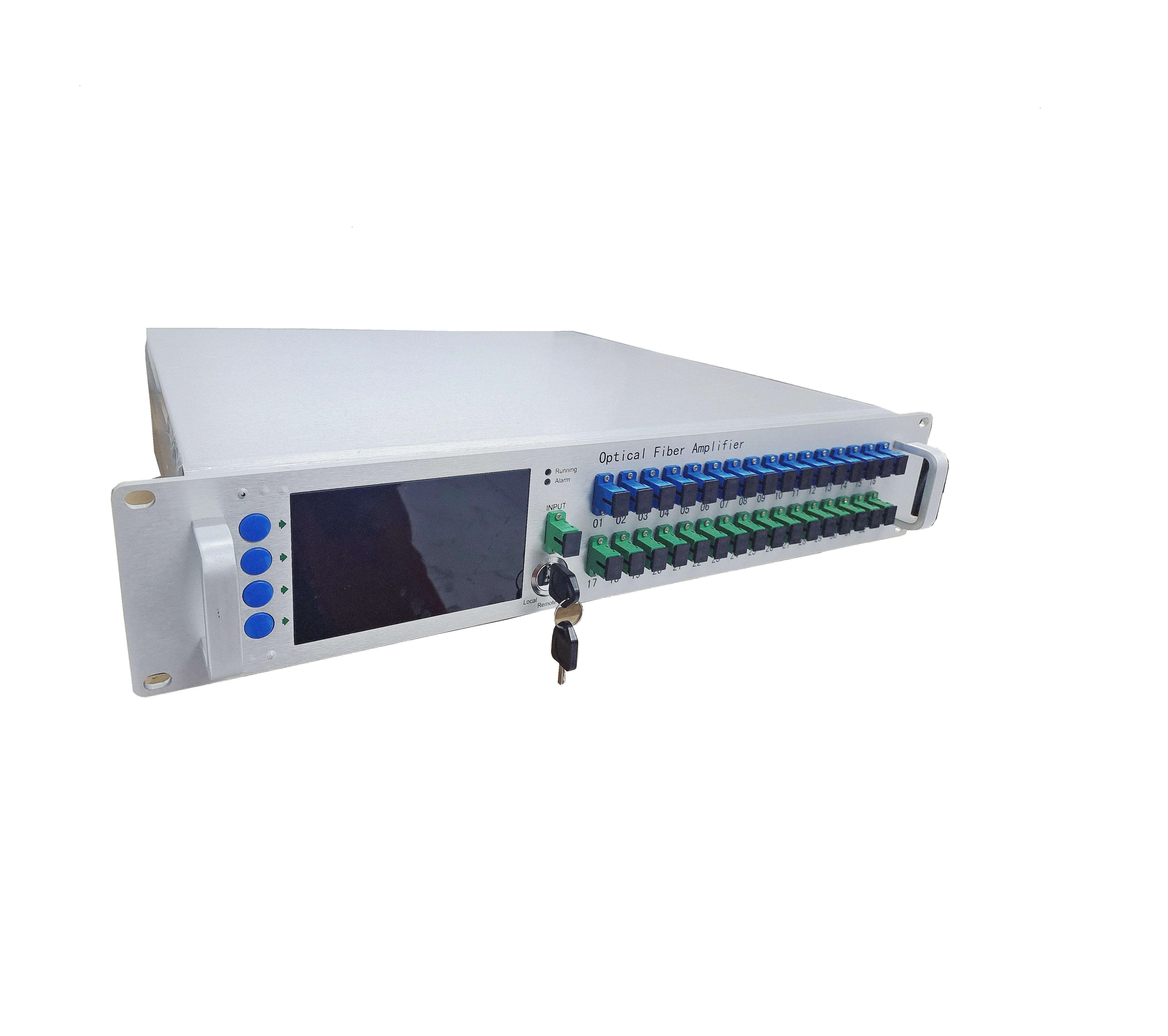 1550nm 16 Port 22dbm EYDFA Module with WDM Amplifier LC Connector Fiber Optic for FTTH & Network Compatible with 5G POE & CATV