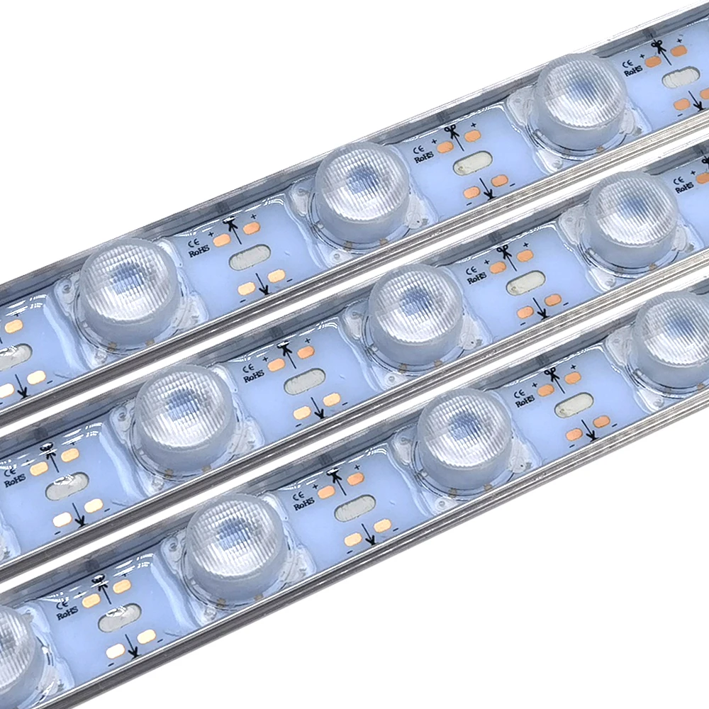 LED Strip Light Waterproof Rigid LED Light Bar Aluminum Ce 60 75 LED TV Backlight Advertising Double Sided Light Box Norming Led