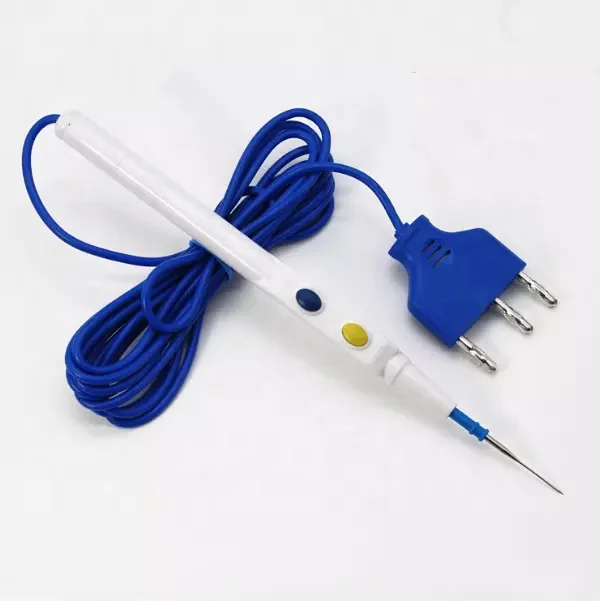 Medical Surgical Electrode Coagulation Electrocoagulation Electric High Frequency Disposable ESU Wire Electrosurgical Pencil