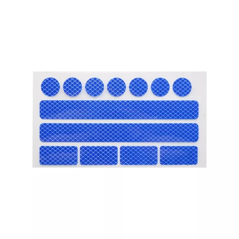 RIDERACE MTB Bike Fluorescent Reflective Sticker Cycling Wheel Rim Night Safety Warning Reflector Film Decal Bicycle Reflector