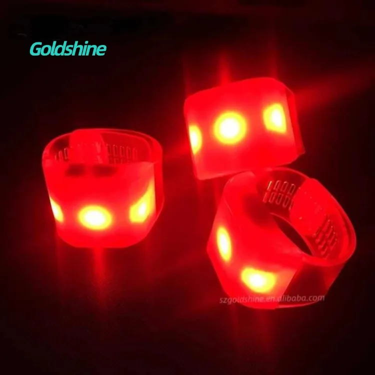 RFID Card DMX Controlled LED Bracelet Bright Wristband for Concerts Sports Events Music Festivals Bar Parties