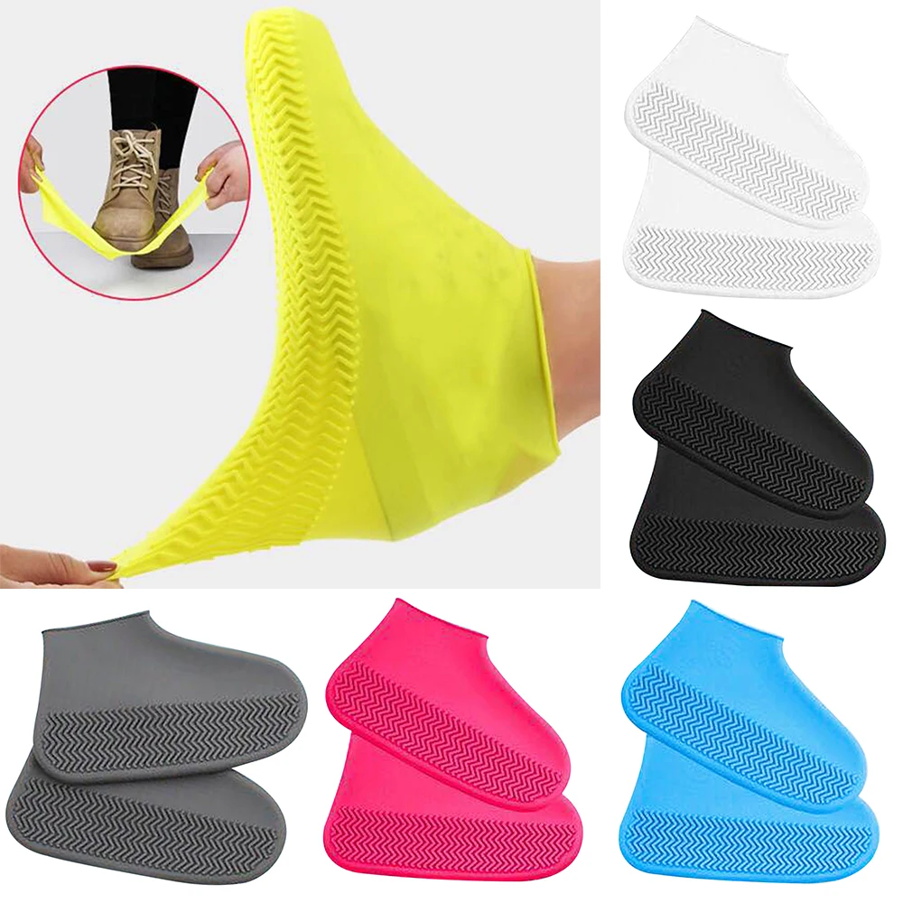 2021 Wholesale Top Sell Best Quality Unisex Anti Slip Silicone Waterproof Anti-slip Bottom Rain Shoes Cover