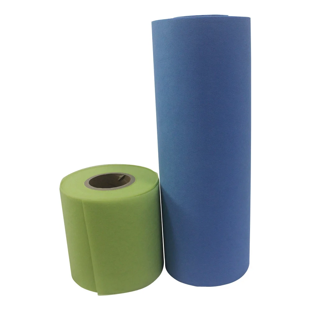 High Quality Spunbond Non woven Fabric 45gsm 100% Polypropylene S/SS/SSS/SMS For Hygiene Products