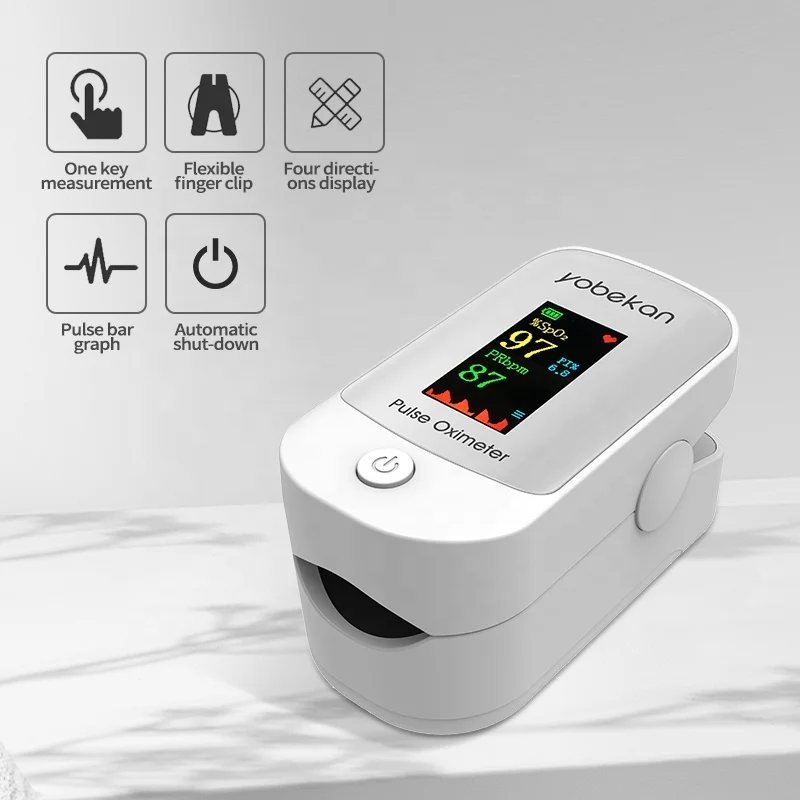 Yobekan Spo2 оксиметр Пальчиковый пульсоксиметр с экран TFT для новорожденных детей для взрослых