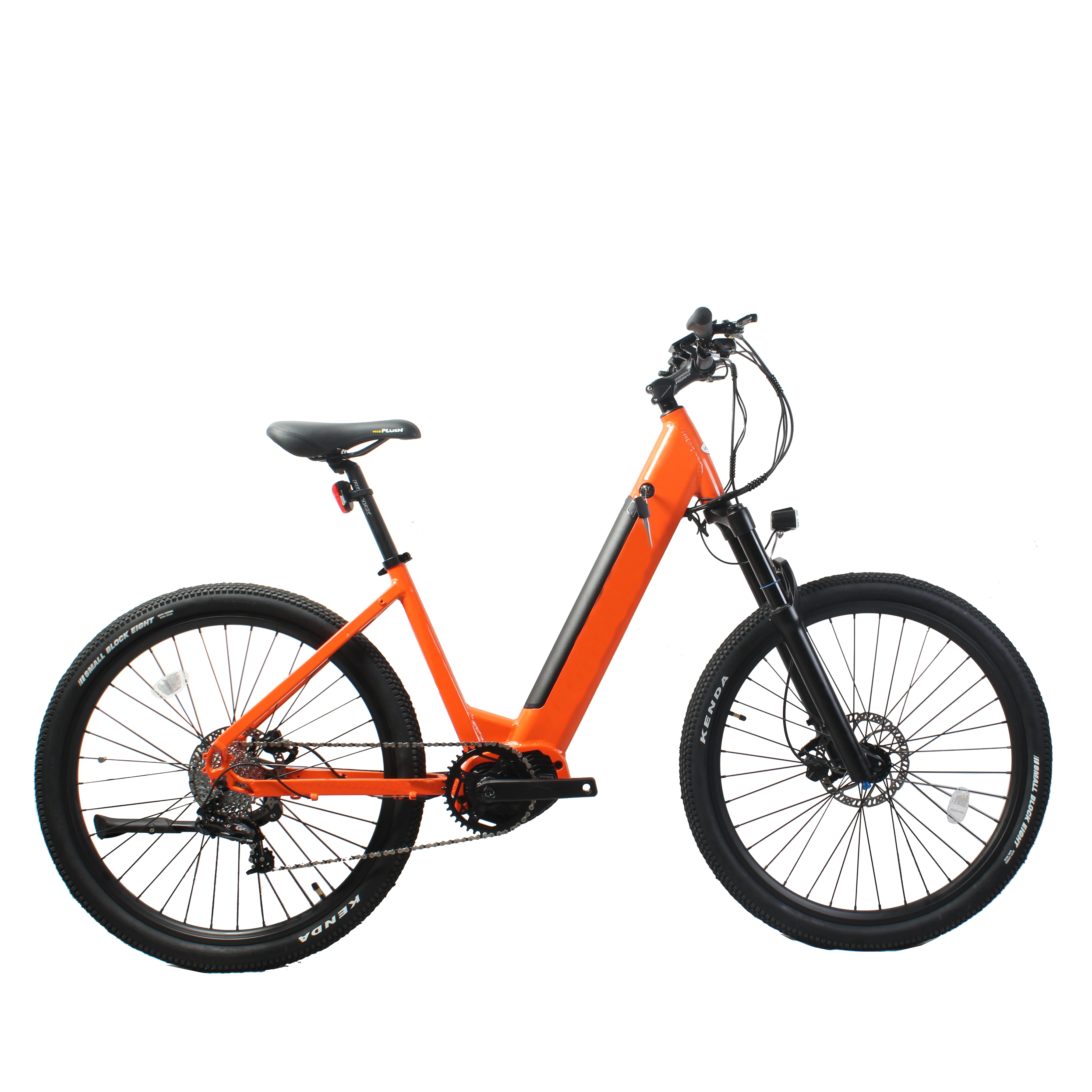 velo electrique  Hydraulic Disc Brake Electric Bike with 48V10.4AH lithium battery and 700C Tyre Electric Bicycle