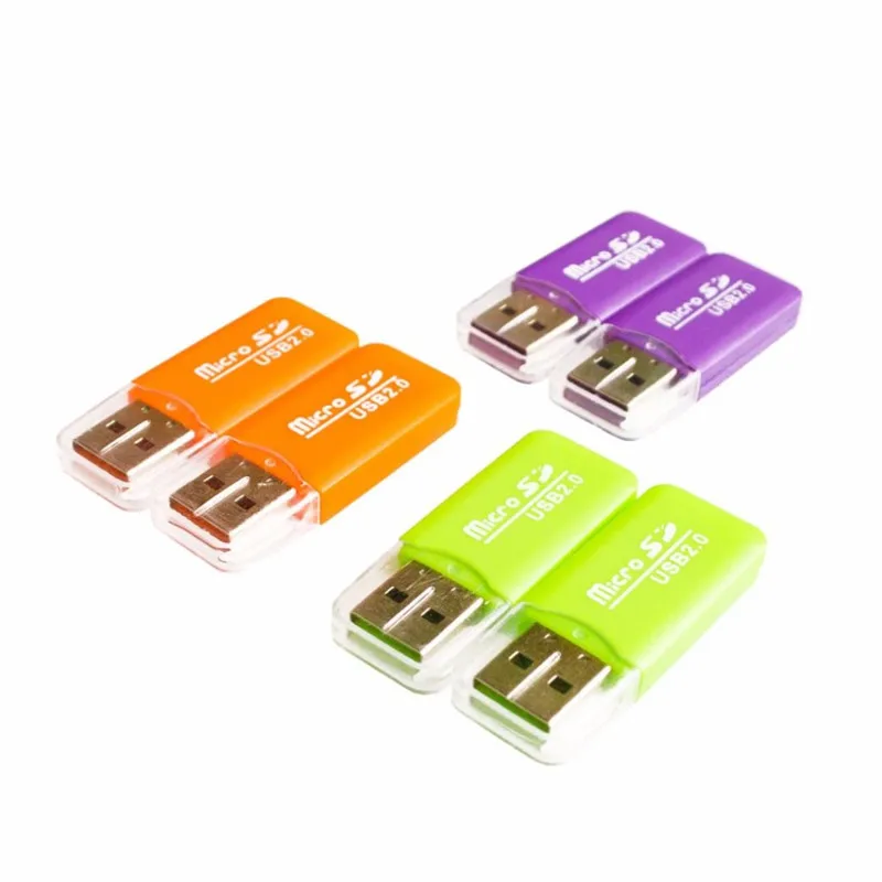  Лидер продаж 4 в 1 Многофункциональный USB 2 0 Устройство чтения карт памяти мини форма высокая скорость кард-ридер для вспышки sрeedlite M2 SD Mini DV TF