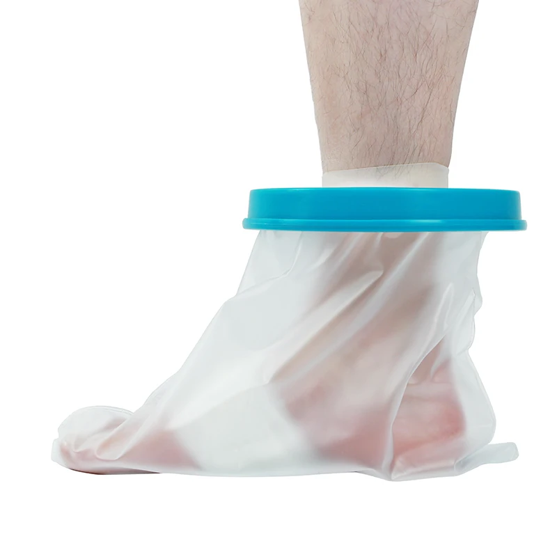 Waterproof Leg Cover Water Proof Cover Reusable Cast Cover for Shower Wound Dressing Bandages Dry  for Broken Leg  Ankle, Foot
