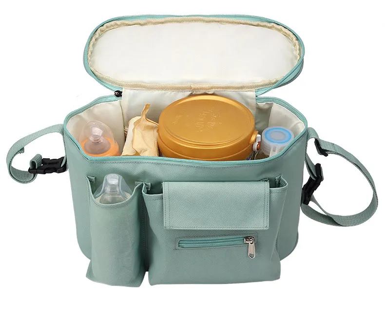 Fashionable Baby Stroller Travel Bag Organizer,diaper stroller diaper organizer bag,stroller canvas baby bag for stroller