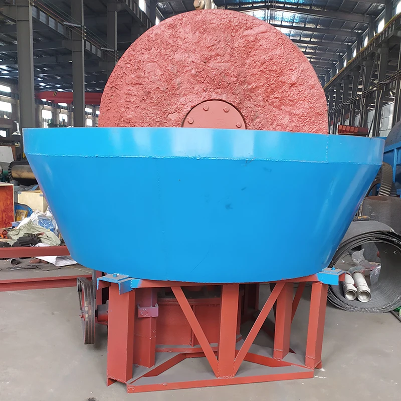2024 Hot Sale China Wet Pan Mill for Gold Copper Silver Ore Grinding Mill Wet Pan Mill Price