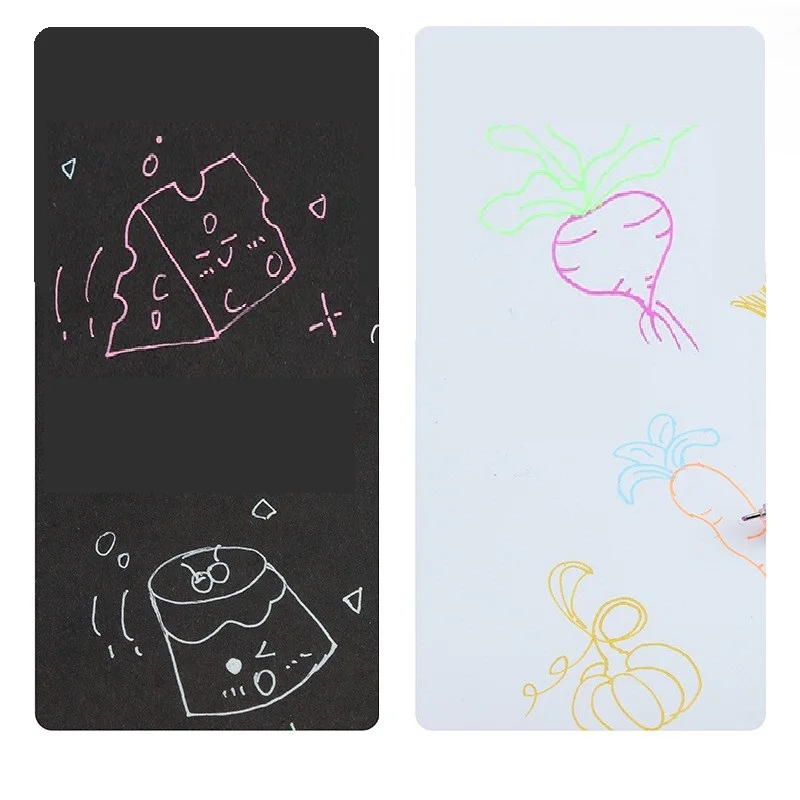 2024 Premium Soft Watercolor Brush Pen Flexible Tip Painting Brush Water Pens For Children Adult Black