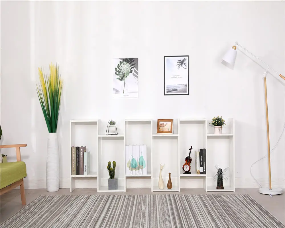 Wall Bookshelf Display Living Packing Room Furniture