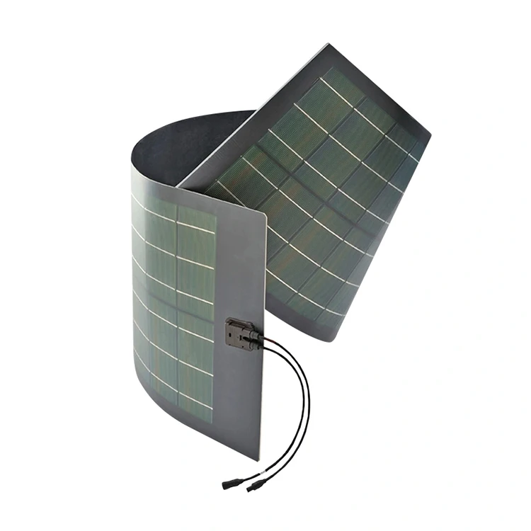 half cut solar cell safe ETFE maxeon Gen3 C66 thin film bendable and portable Saga flexible solar panel