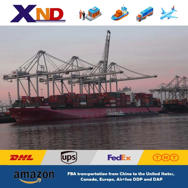Cheapest and safe logistics shipping rates amazon courier service to door China sea freight forwarder
