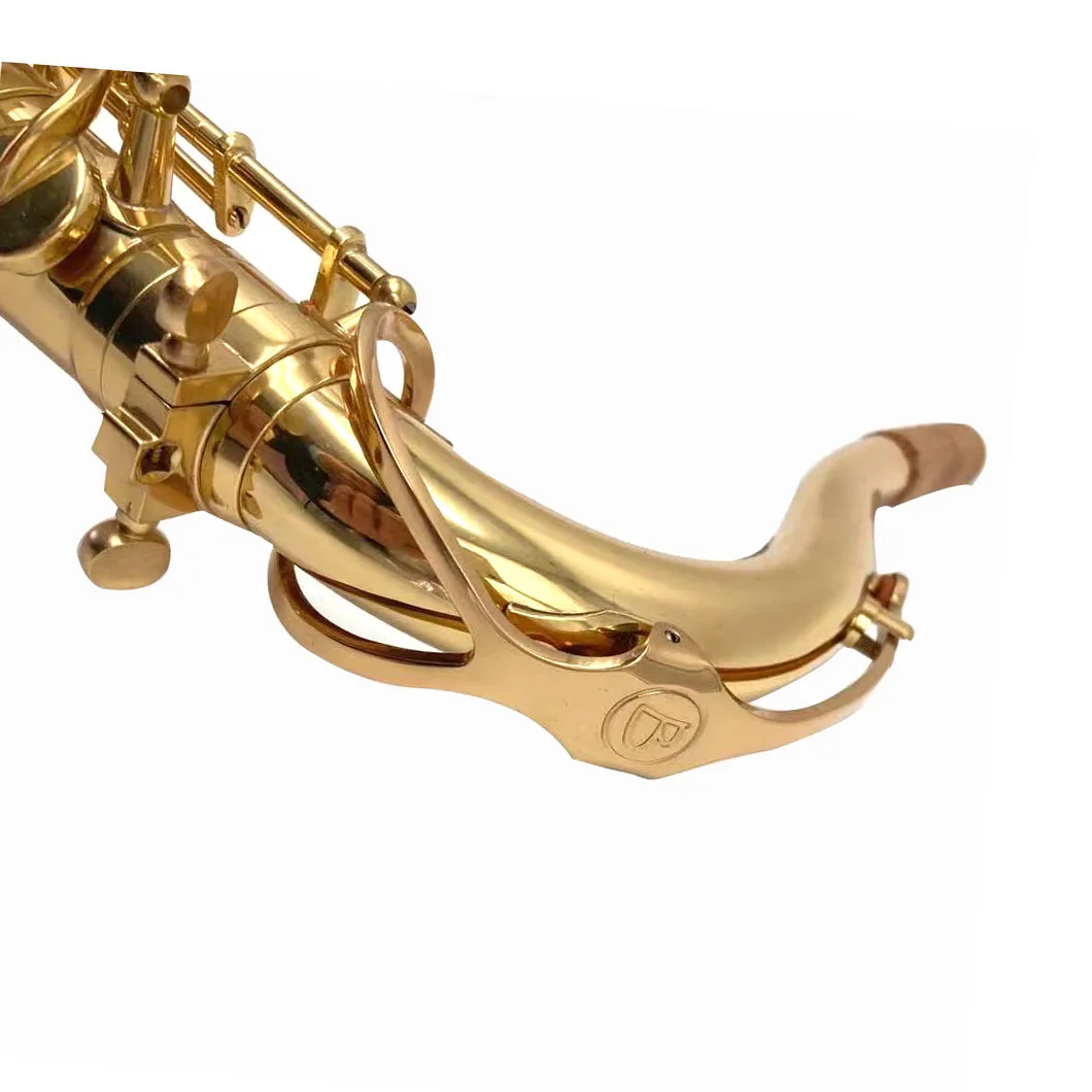 Professional saxophone manufacture production gold lacquer 802 tenor saxophone