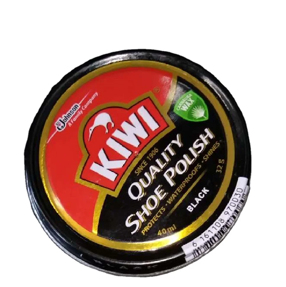 40ml 32g Black  shoeshine for leather shoe polish shinning brand KIWI