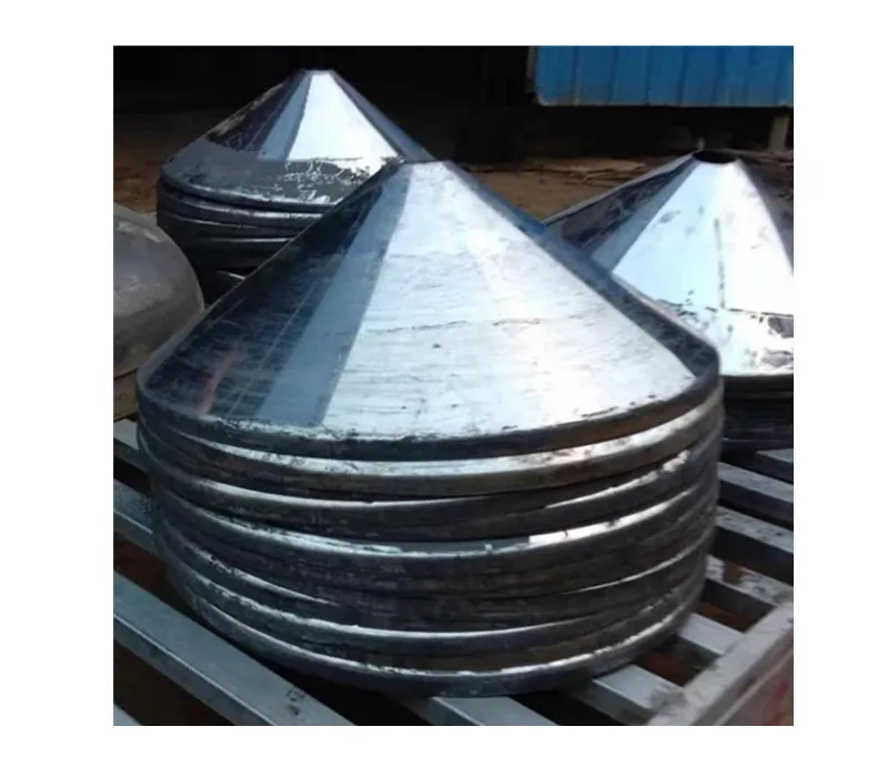 Factory supply hot sell Asme Steel Tank Welding Ends Dished Pressed Conical Head