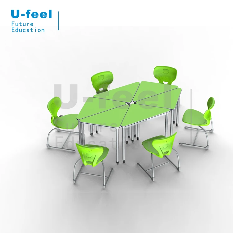 
U-FEEL school furniture pakistan online study class room chair and desk 