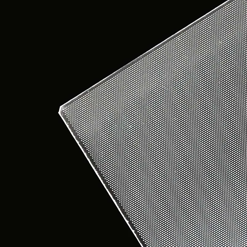 100% pure PMMA Acrylic LGP Light Guide Panel with Diffuser Sheet and Reflective Paper