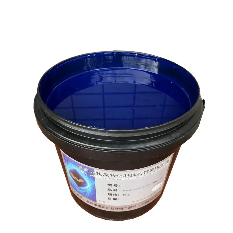 New designed Photoresist Anti-etching Blue Ink Lpism Manufacturer itch resistance ink The lowest price